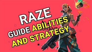 The Raze Valorant Advance Guide Tips and Tricks || Raze Valorant Guide Abilities And Strategy