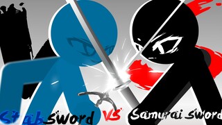 【Stickman Animation】Rapier vs. Katana