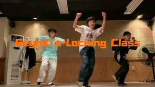 【Locking】一首好听到让你开心的歌，韩国小姐姐们的快乐锁舞/GeunZi