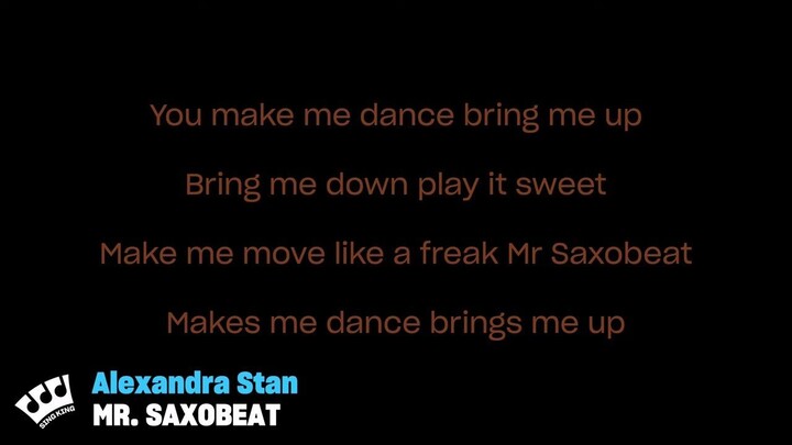Alexandra Stan - Mr. Saxobeat (Karaoke Version)