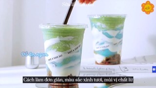 Sữa lắc địa cầu 🌍 💓 #nauankhongkho