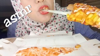 ASMR BIG CORN DOG mozarella + COCACOLA