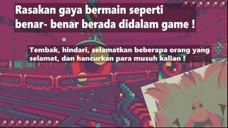 -+[Pixel + musik yang stylish, game first person shooter bunuh musuh dan selesaikan tujuan kalian]+-