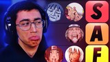 Monakage's ULTIMATE Naruto Character Death TIER LIST