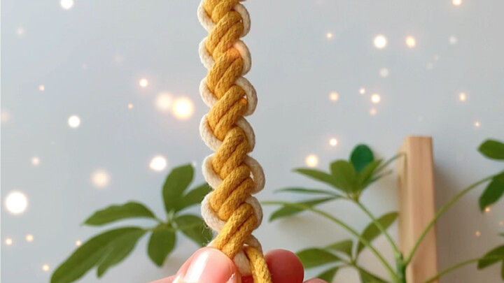 Macrame Pattern Weaving Tutorial: Perfect for Bag Straps, Belts, Hanging Baskets, and More—Simple, P