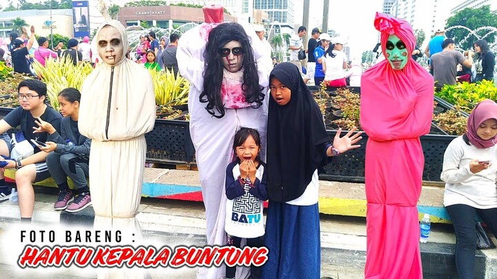 Video Lucu Foto Bareng Hantu Kepala Buntung