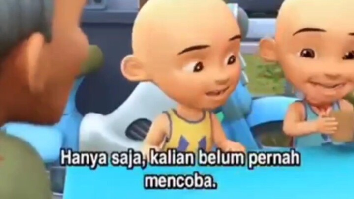 upin ipin mencoba hal baru