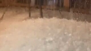 你管这叫下冰雹？