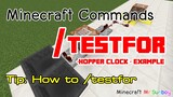 Minecraft Commands [Thai]: วิธีใช้คำสั่ง /testfor [1.5 - 1.8]