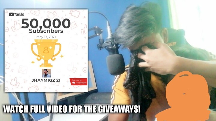 Happy 50k Subscribers | WATCH full videos madmi tayong pa give away.