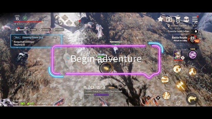 MEMULAI PETUALANGAN BARU DI ADRASIL GAME A3 : still alive EP : 1