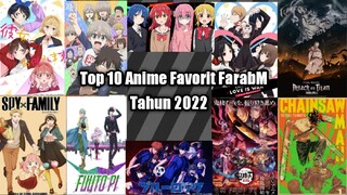 Chainsaw Man Bukan Anime Favorit Gw!|TOP 10 ANIME FAVORIT GW 2022
