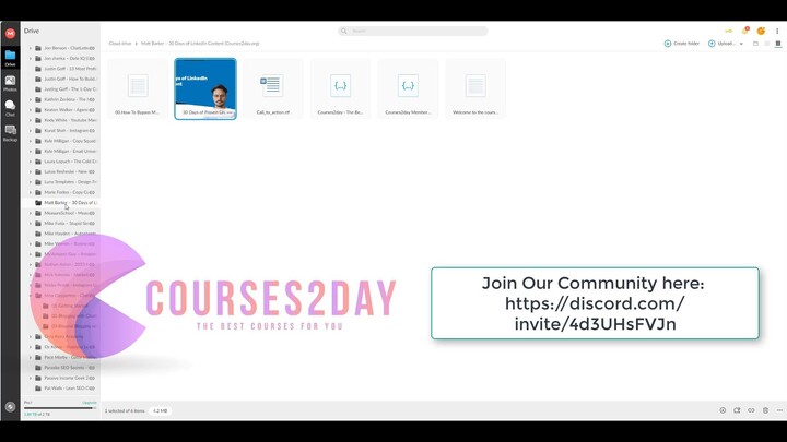 [INSTANT DOWNLOAD] Matt Barker – 30 Days of LinkedIn Content (Courses2day.org)