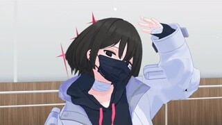 Blue Archive Misaki MMD ["Body Shaming"]