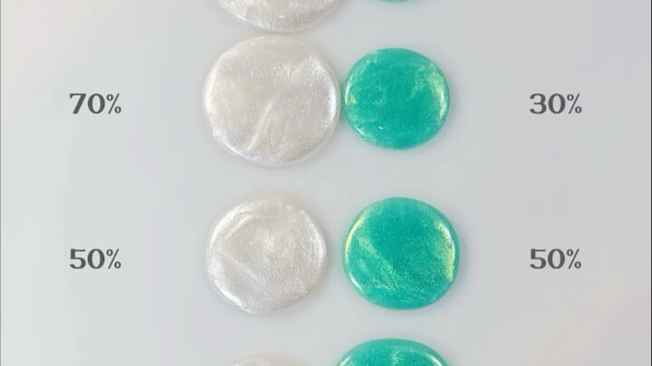 Color-mixing stress relief