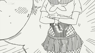 When playing games with a female classmate, when she loses, we play a punishment game. Hmm, it's exc