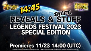 Killing Bytes Live Reaction Shaft, Reveals & Stuff Dragon Ball Legends Festival #dblegends #dbl