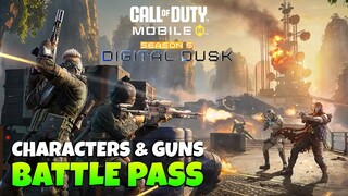 Season 5 Battle Pass Characters & Guns - New Skins COD Mobile Leaks