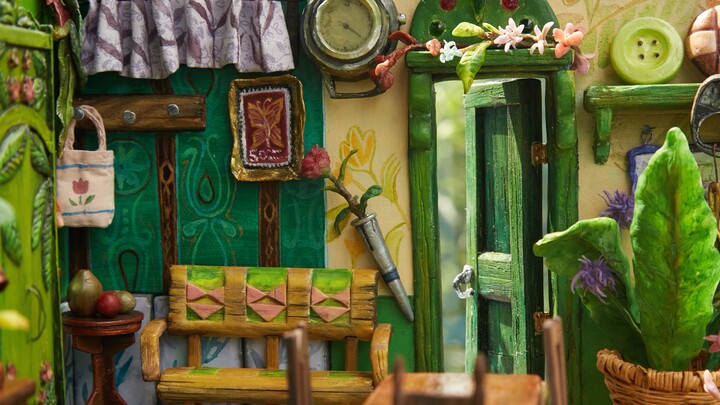 [Miniatur] Ruang Santai di Borrower Arrietty