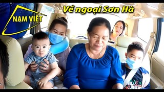 Mua bánh mì thịt quay Sài Gòn - Về ngoại Sơn Hùng - Sơn Hà (Phần 1)  [Nam Việt 1812]