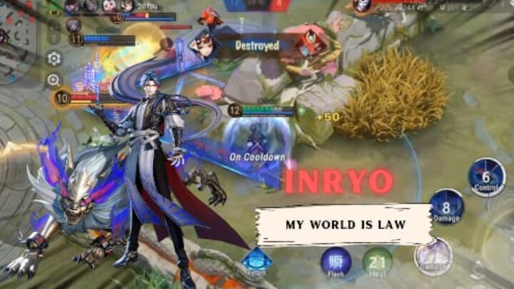 INRYO || MY WORLD IS LAW !!