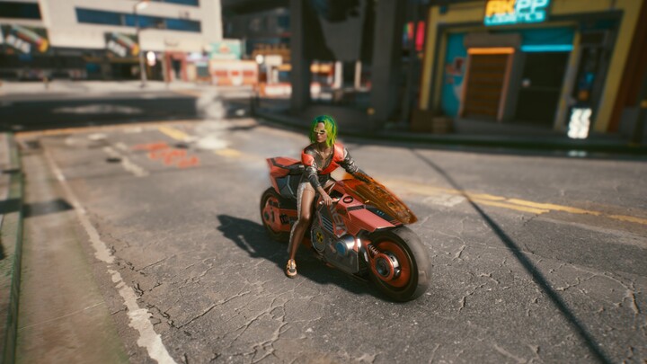 [Cyberpunk 2077] A good-looking legendary dress