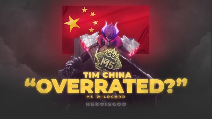 TIM CHINA OVERRATED