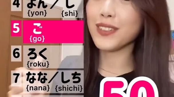 Japanese counting  by: "NihongoDekita with Sayaka"YT-Channel