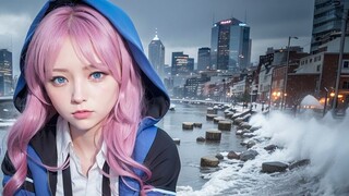 [Cyber Cosplayer] Ketika malaikat racun biru kecil memasuki dimensi ketiga, dia sangat lucu! !