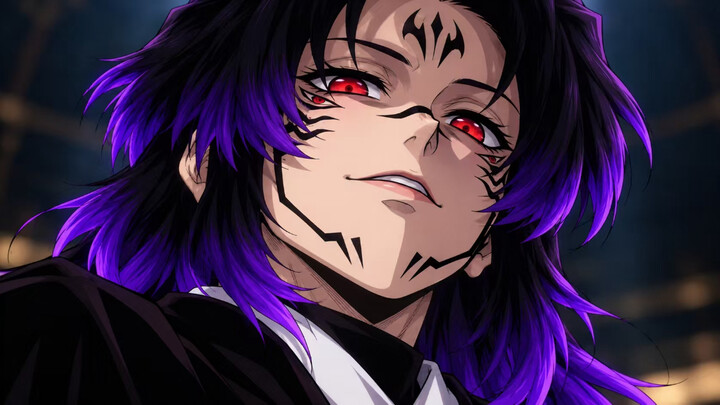 [Demon Slayer] Inosuke Hashibira activates his second-form transformation, fiercely confronting Koku