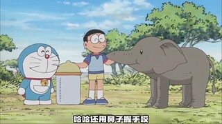 看别人都有宠物的大雄，也想拥有一个属于自己的！