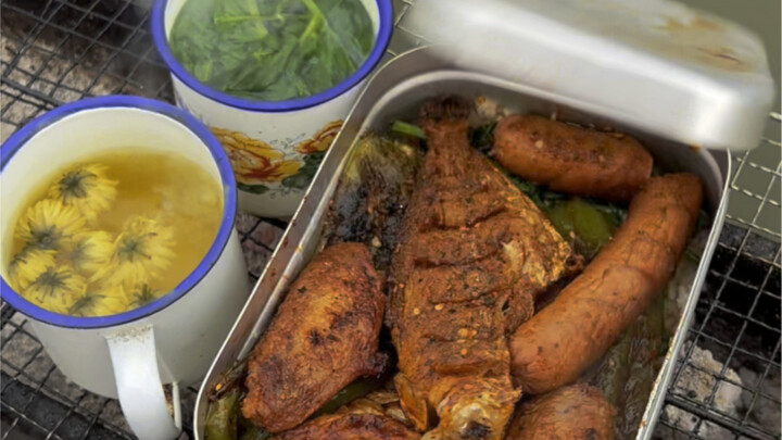 Ăn tạm: Cá hố nướng