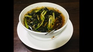 [MÓN ĂN HÀN QUỐC] SÚP (CANH) DƯA CHUỘT ƯỚP LẠNH HÀN QUỐC - CHILLED CUCUMBER SOUP