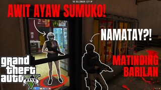 ROBBERY SA LIQUOR STORE NG BILLIONAIRE CITY! (SHOOT OUT!)