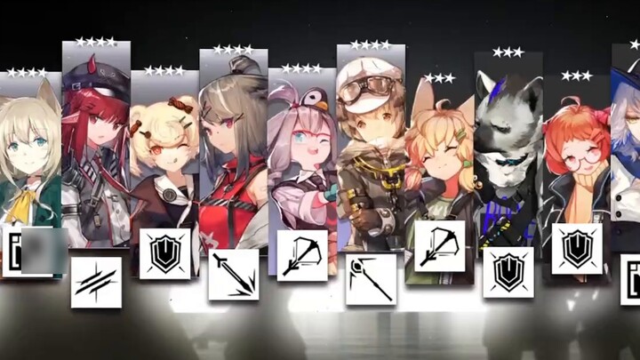 Mujica is a newbie in Arknights and draws 1 Golden Eagle Corner from 138: We are all trying our best