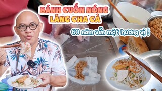 Color Man "đổ gục" trước quán quán BÁNH CUỐN GIA TRUYỀN hẻm Lăng Cha Cả “siêu ngon mà cực rẻ” !