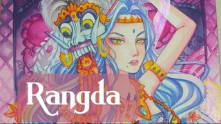 [Watercolor] Rangda "The Dancing Witch"