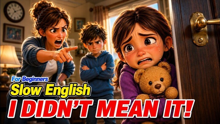 Ben Went to the WRONG House!  _ Slow English Listening Story (A2 Level)