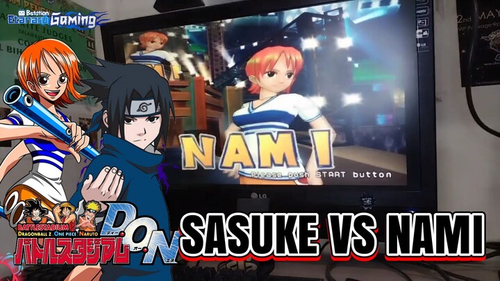 SASUKE VS NAMI - PERTARUNGAN DI HUTAN BERJALAN
