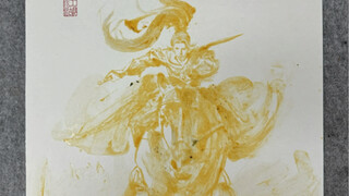 ภาพวาด "น้ำมัน" #ฮวา มู่หลาน#บันทึกวิจิตรแห่งลืมสายน้ำ