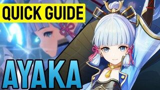 7 Minute Guide to Ayaka | Genshin Impact