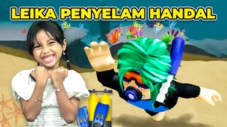 PERTAMA KALI LEIKA MENYELAM 😱😍 LEIKA MENJELAJAHI LAUTAN ROBLOX [ROBLOX INDONESIA]