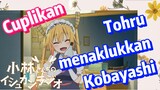 [Miss Kobayashi's Dragon Maid] Cuplikan | 
Tohru menaklukkan Kobayashi