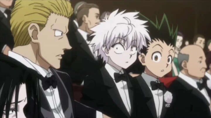 Killua and Gon's reaction,, Hunter x Hunter