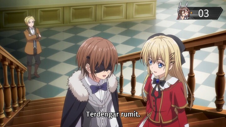 Majutsushi Kunon wa Mieteiru Episode 03 Subtitle Indonesia