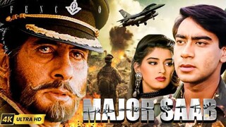 Major Saab 1998 Amitabh Bachchan, Naveen Nischol, Ajay Devgn, Sonali Bendre, Nafisa Ali and Ashish