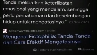 Apa itu Fictophilia? 🤔