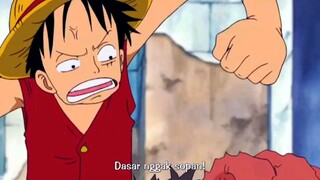 Ngejelasin ke luffy malah kena getok!