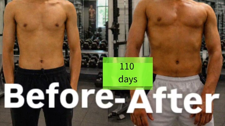 110 Days of Push-Up Progress 🔥💪No Gym No Excuses Only progress