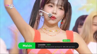 221118 KBS2 Music Bank Jo Yuri Loveable